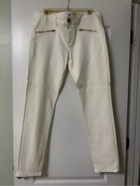 CAbi White Skinny Jeans